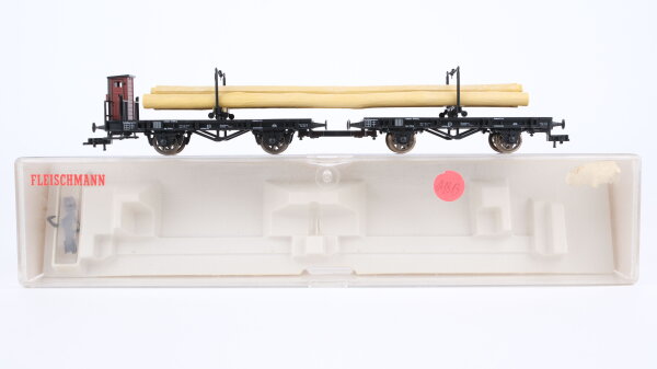Fleischmann H0 5831 Schemelwagen-Gespann Magdeburg 100 126/Magdeburg 100 105 KPEV