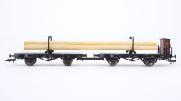 Fleischmann H0 5831 Schemelwagen-Gespann Magdeburg 100 126/Magdeburg 100 105 KPEV