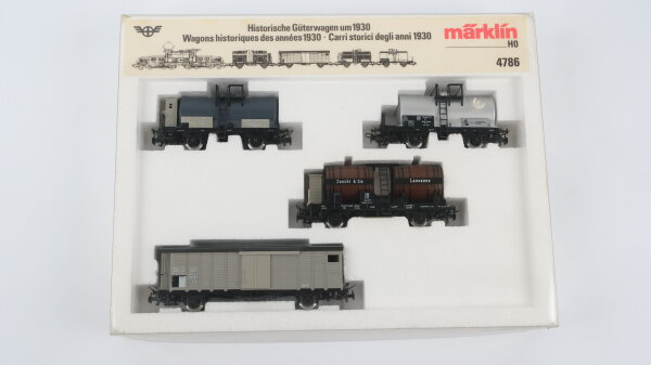 Märklin H0 4786 Historische Güterwagen um 1930 der SBB CFF