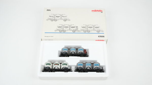 Märklin H0 47896 Güterwagen-Set "Henkel" der DB