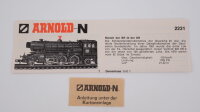 Arnold N 2231 Dampflok BR 023 040-9 DB