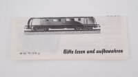 Märklin H0 3009 Diesellok BR V 200 060 Wechselstrom (Licht defekt)