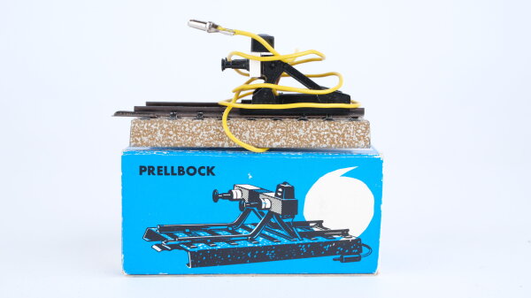 Märklin H0 7191 Prellbock mit beleuchtetem Gleissperrsignal (blaue Verpackung)