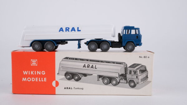 Wiking H0 80a Aral Tankzug