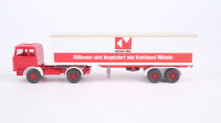 Wiking H0 513 Sattelzug mit Koffer-Aufbau