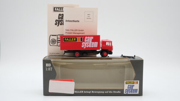 Faller Car System H0 1600 MAN LKW F90 rot