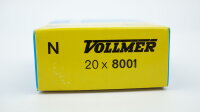 Vollmer N 8001 Oberleitungsmast mit langem Ausleger (20 Stück)