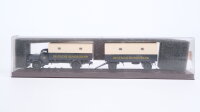 Brekina H0 94436 MB LKW mit Anhänger DB