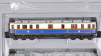Märklin H0 2881 Reisezugwagen-Set "Der Hofzug von Kaiser Wilhelm II." mit Dampflok BR S 10 K.P.E.V. Wechselstrom Delta Digital (Gestänge defekt)