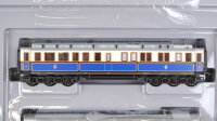 Märklin H0 2881 Reisezugwagen-Set "Der Hofzug von Kaiser Wilhelm II." mit Dampflok BR S 10 K.P.E.V. Wechselstrom Delta Digital (Gestänge defekt)