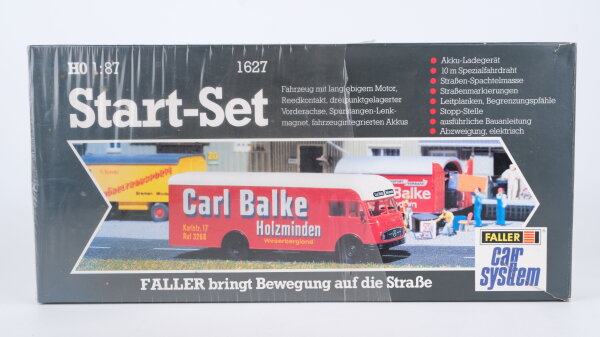 Faller H0 1627 Car System Start-Set mit LKW Carl Balke