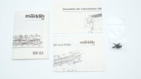 Märklin H0 37952 Schlepptenderlokomotive BR 03 der DB Wechselstrom Digital