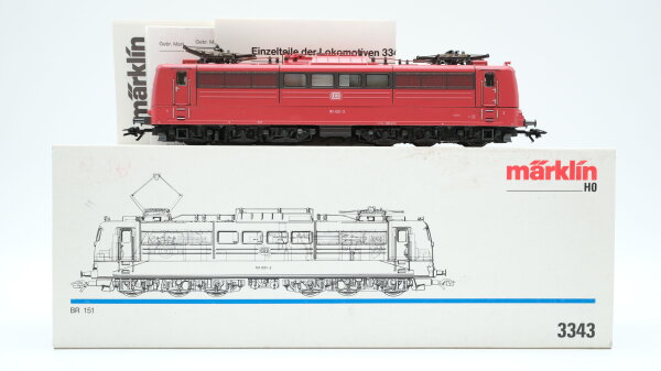 Märklin H0 3343 Elektrische Lokomotive BR 151 der DB Wechselstrom Digital