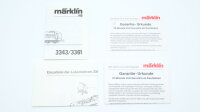 Märklin H0 3343 Elektrische Lokomotive BR 151 der DB Wechselstrom Digital
