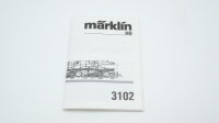 Märklin H0 3102 Schlepptenderlokomotive BR 53 der DRG Wechselstrom Analog
