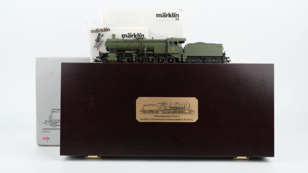 Märklin H0 37055 Dampflok mit Tender BR K 1802 K.W.St.E. Wechselstrom Digital Sound Mfx