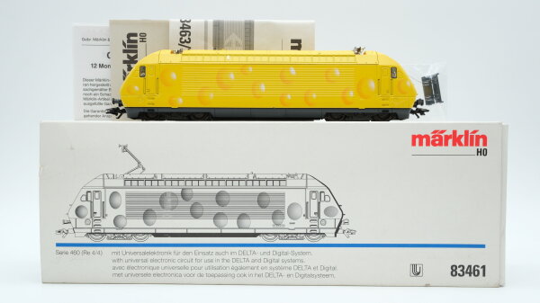 Märklin H0 83461 Elektrische Lokomotive "Käselok" BR Serie Re4/4 460 SBB Wechselstrom Delta Digital