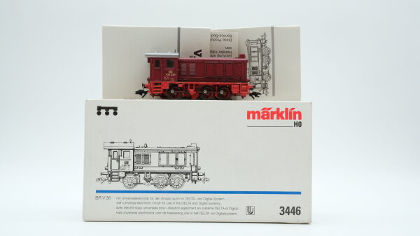 Märklin H0 3446 Diesellok BR V36 235 DB Wechselstrom Delta Digital (vermutlich verharzt)