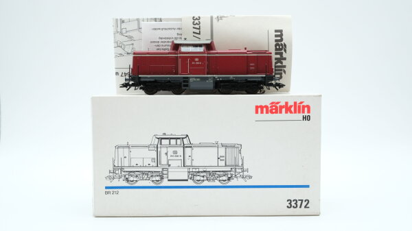 Märklin H0 3372 Diesellok BR 212 258-8 DB Wechselstrom (vermutlich verharzt)