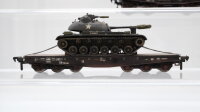 Roco/Unbekannt H0 Konvolut "US-Army" Schwerlastwagen mit US-Panzer DB
