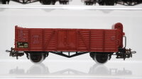 Märklin H0 Konvolut 311/1 Hochbordwagen mit Bremserhaus DB