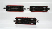 Märklin H0 Konvolut 311/1 Hochbordwagen mit Bremserhaus DB