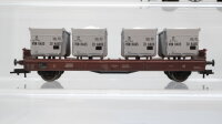 Fleischmann H0 Konvolut Kesselwagen "Aral" Flachwagen mit PKW Behältertragewagen DB