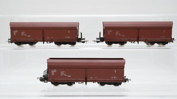 Unbekannt H0 Konvolut Selbstentladewagen DR
