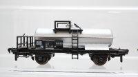 Unbekannt H0 Konvolut Silowagen "Man trägt Trevira" Kesselwagen Behältertragewagen mit Bremserhaus DB/u.a.
