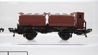 Unbekannt H0 Konvolut Silowagen "Man trägt Trevira" Kesselwagen Behältertragewagen mit Bremserhaus DB/u.a.