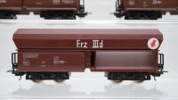 Lima H0 Konvolut Selbstentladewagen "Erz IIId" DB