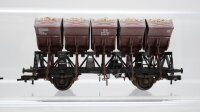 Roco H0 Konvolut Muldenkippwagen beladen DB