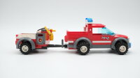 Lego aus 7942 Feuerwehr Pick-up mit Anhänger ohne Figur