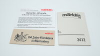 Märklin H0 3412 Tenderlokomotive BR Klasse T5 1208 K.W.St.E. Wechselstrom Delta Digital