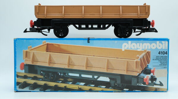 Playmobil G 4104 Niederbordwagen braun
