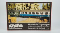 ADE H0 8011/3 Bausatz Modell-D-Zugwagen mit Beleuchtung...