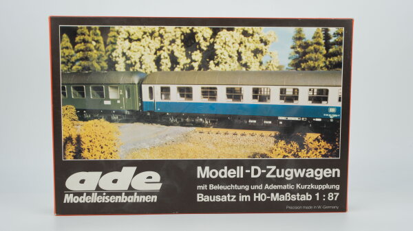 ADE H0 8011/1 Bausatz Modell-D-Zugwagen mit Beleuchtung 51 80 06-40611-1 United States Transportation Corps