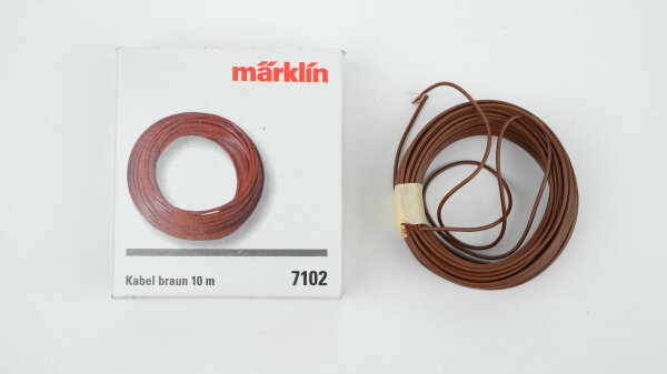 Märklin 7102 Kabel braun10 m