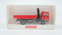 Wiking H0 675 04 31 MAN Pritschen-LKW mit Ladekran WIMO...