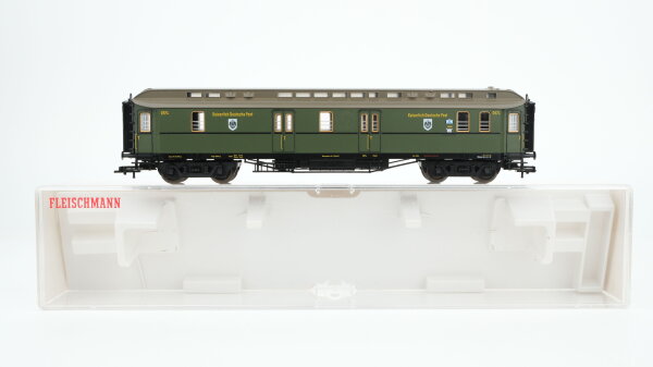 Fleischmann H0 5854K Postwagen 2874 Halle KPEV