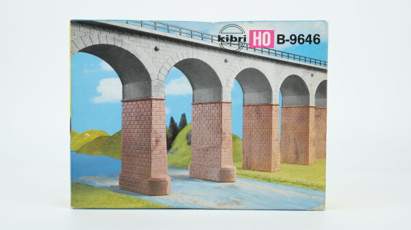 Kibri H0 9446 4 Viduktpfeiler für gerade und gebogene Brücke