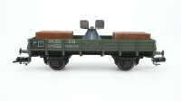 Fleischmann H0 1451A Flachwagen mit Holzauslegerhalter DB