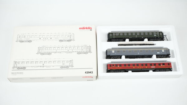Märklin H0 42942 Wagen-Set "Riviera Express"