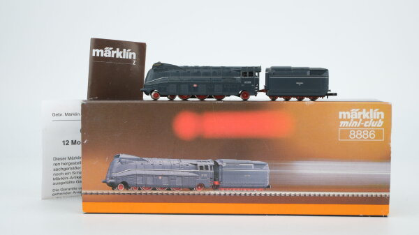 Märklin Z 8886 Stromlinien-Dampflok BR 03 1075 DRG (Vermutlich Verharzt)