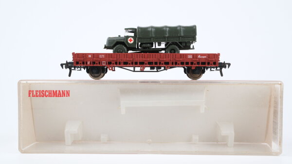 Fleischmann H0 5222 Rungenwagen 431 256 [P] DB