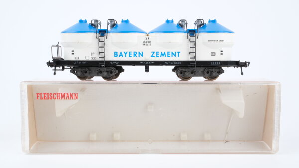 Fleischmann H0 5480 Silowagen (Bayern Zement) 358 001 DB