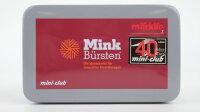 Märklin Z 80023 Flachwagen mit Transporter und Container "Mink-Bürsten" DB