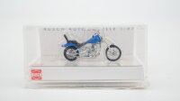 Busch H0 40150 Amerikanisches Motorrad blau