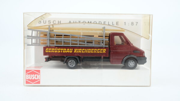 Busch H0 47974 Iveco Daily "Gerüstbau Kirchberger"