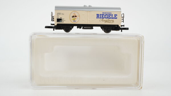 Märklin Z 98028 Güterwagen Ichqrs 377 der DB (Brauhaus Riegele)